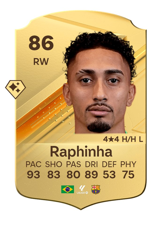 MOCNA KARTA Raphinhii w grze EA Sports FC 25!